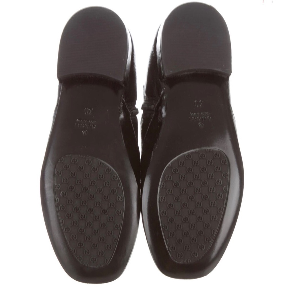 SOLD 🛍 GUCCI Kids Girls’ Horsebit accent Boots - Picture 3 of 6